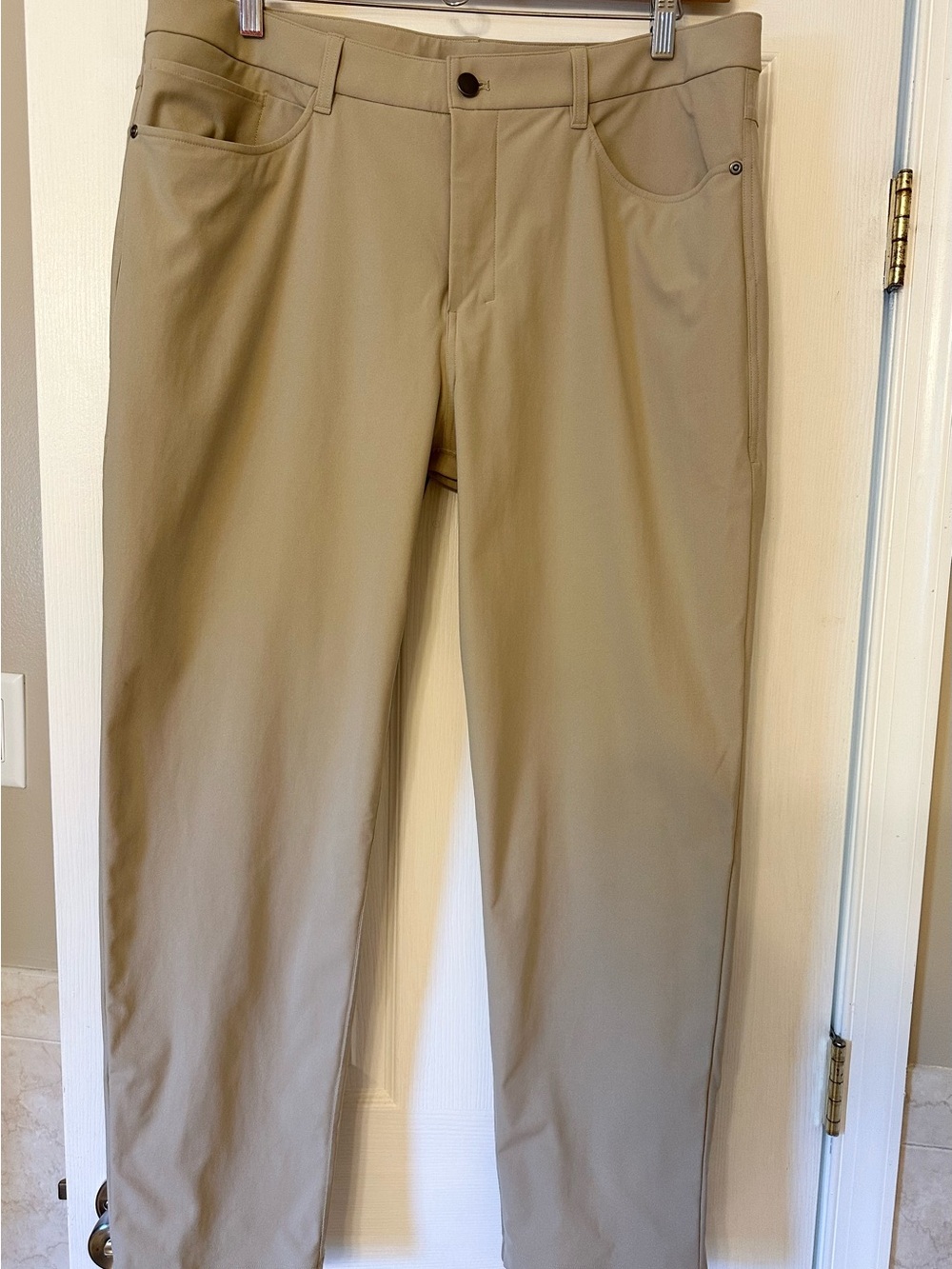 lululemon athletica ABC Classic-Fit 5-Pocket Pants — Tan